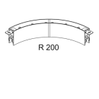 Delta Light - SLM26H - CORNER SET R 90° B