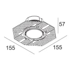 Delta Light - MOUNTING KIT R60 TRIMLESS O.F.A.