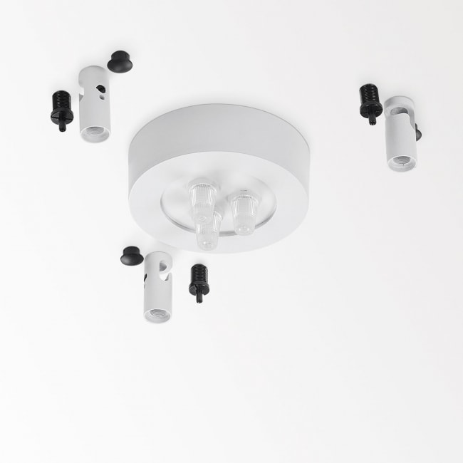 Delta Light - CEILING BASE 3ROC W