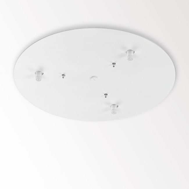 Delta Light - CEILING BASE 3RC W