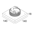 Delta Light - MOUNTING KIT SPY 39/52 TRIMLESS CSC