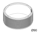 Delta Light - MOUNTING KIT R82 TRIMLESS WSC