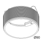 Delta Light - MOUNTING KIT SPY 39/52 TRIMLESS WSC