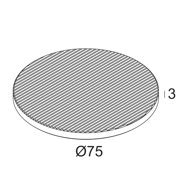 Delta Light - LINEAR SPREAD LENS 75