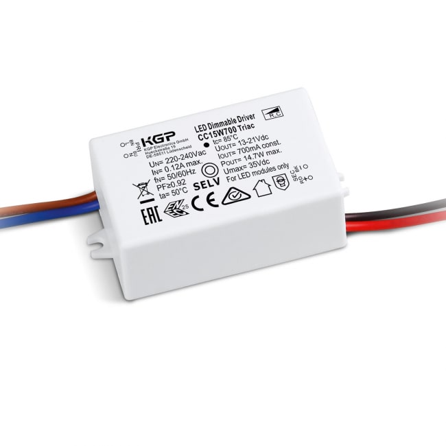 Delta Light - LED POWER SUPPLY 700mA / 15W DIM8