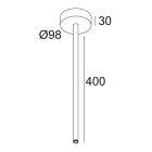 Delta Light - MULTINOVA 55 ROD SUSPENSION 0,4m B