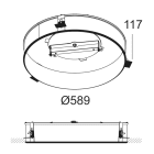 Delta Light - MULTINOVA 55 RECESSED KIT