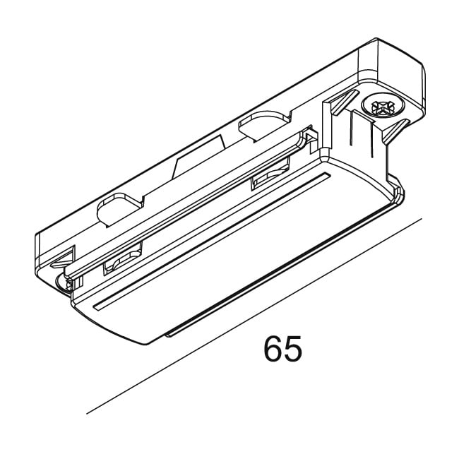 Delta Light - TRACK 1F ON CORNER 180° B