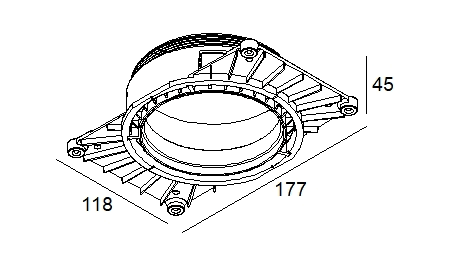 Delta Light - MOUNTING KIT ENTERO RD-M O.F.A.