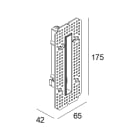 Delta Light - MOUNTING KIT INLET TRIMLESS XS
