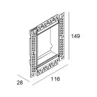Delta Light - MOUNTING KIT INLET TRIMLESS H7