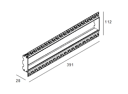 Delta Light - MOUNTING KIT INLET TRIMLESS L38