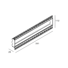 Delta Light - MOUNTING KIT INLET TRIMLESS L38