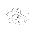 Delta Light - MOUNTING KIT SPY 20 L TRIMLESS