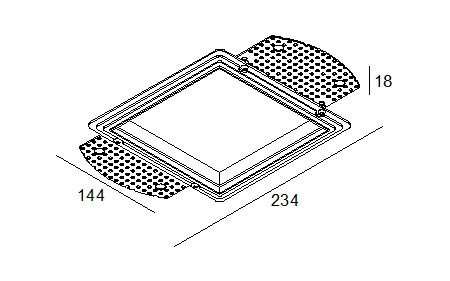 Delta Light - MOUNTING KIT ENTERO SQ-L