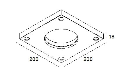 Delta Light - MOUNTING KIT ENTERO RD-M CSC