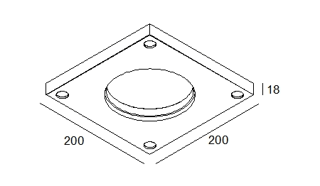 Delta Light - MOUNTING KIT ENTERO RD-L CSC