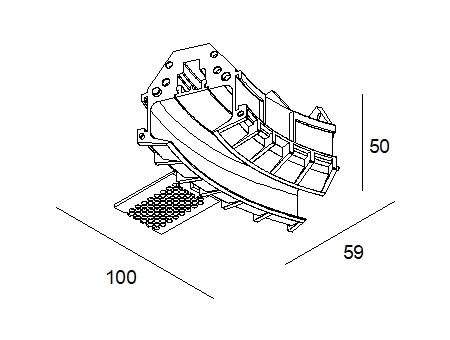 Delta Light - SPM20 - CORNER SET - R 45° S