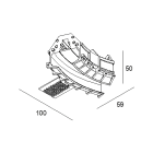 Delta Light - SPM20 - CORNER SET - R 45° S