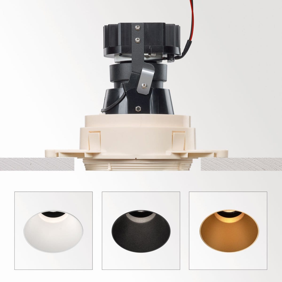 Delta Light - iMAX II ROUND ADJUSTABLE TRIMLESS LP 93033
