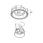 Delta Light - MOUNTING KIT DEEP ENTERO RD-S TRIMLESS