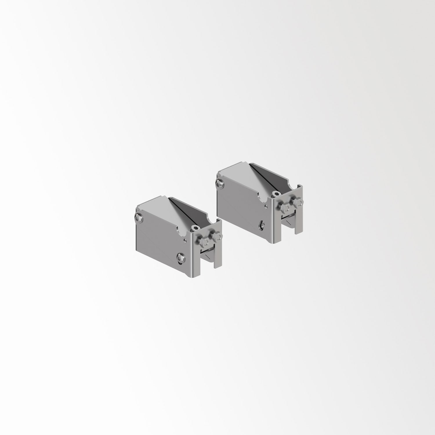 Delta Light - WALL BRACKET SET 60 INOX