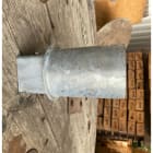 Petit Jean - Embout démontable lisse en acier galvanisé 76x100mm pour fût TC 89