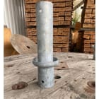 Petit Jean - Embout démontable lisse en acier galvanisé 76x100mm pour fût 89mm