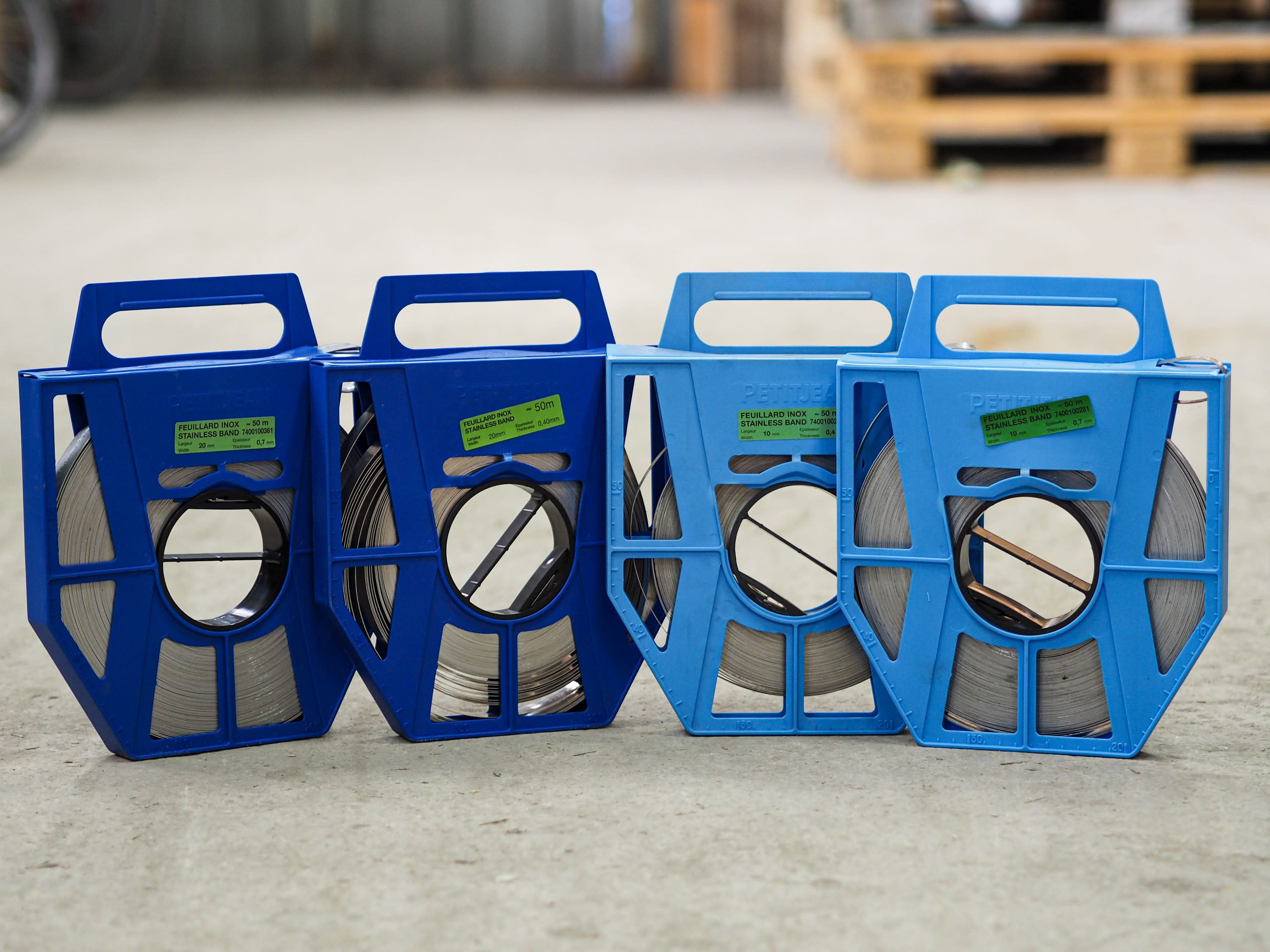 Petit Jean - Feuillard en acier inoxydable 10x0.4x50mm