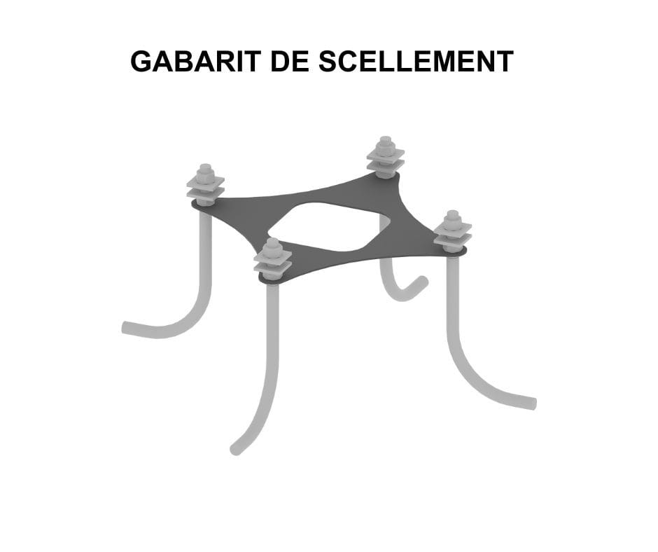 Petit Jean - Scelkit boulevard, entraxe 300mm pour tiges 25/24