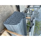 Petit Jean - Gaine de protection PVC gris 60x60x2750mm