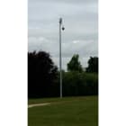 Petit Jean - OMEGA 89, mât rond-conique en acier galvanisé 243/89, hauteur 9m, avec tiges