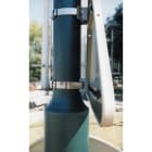 Petit Jean - Fixations de pancartes en acier galvanisé, diamètre supérieur à 100mm