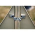 Petit Jean - Fixations de pancartes sur support en acier galvanisé, diamètre 49mm