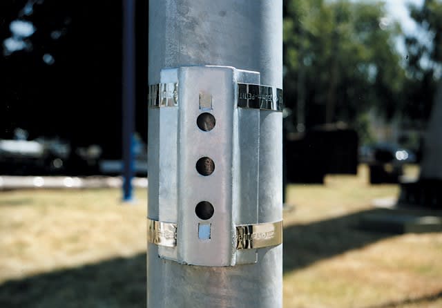 Petit Jean - Fixation pour alignement et ancrage en acier galvanisé