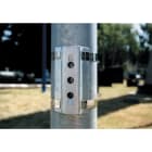 Petit Jean - Fixation pour alignement et ancrage en acier galvanisé