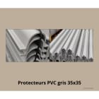 Petit Jean - Gaine de protection PVC gris 35x35x2750mm