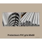 Petit Jean - Gaine de protection PVC gris 90x90x2750mm