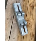 Petit Jean - Traverse à bride en acier thermolaqué, longueur 400 mm