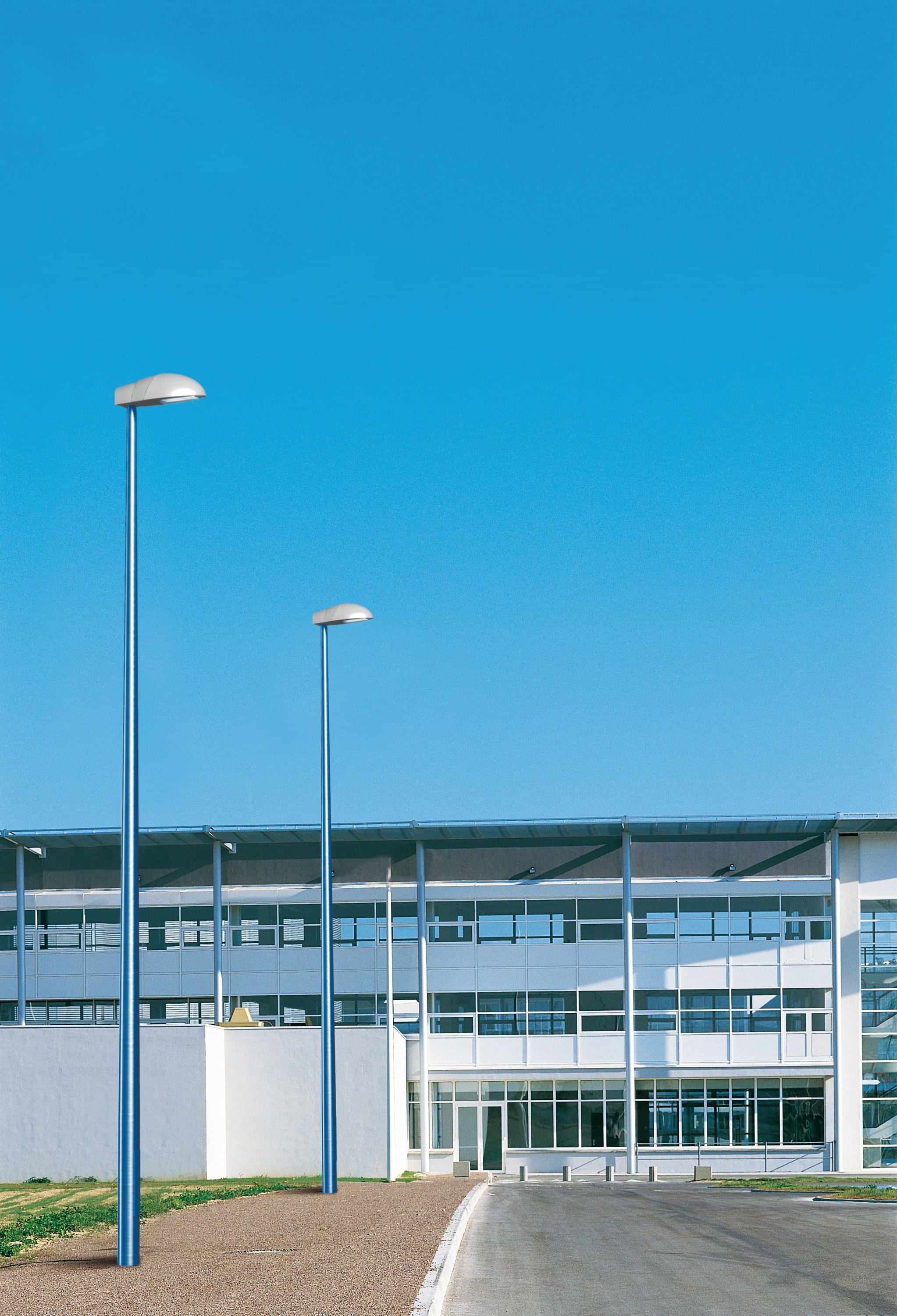 Petit Jean - VENUS 2, mât rond-conique en aluminium émerisé 150/60, hauteur 5m, sans tiges