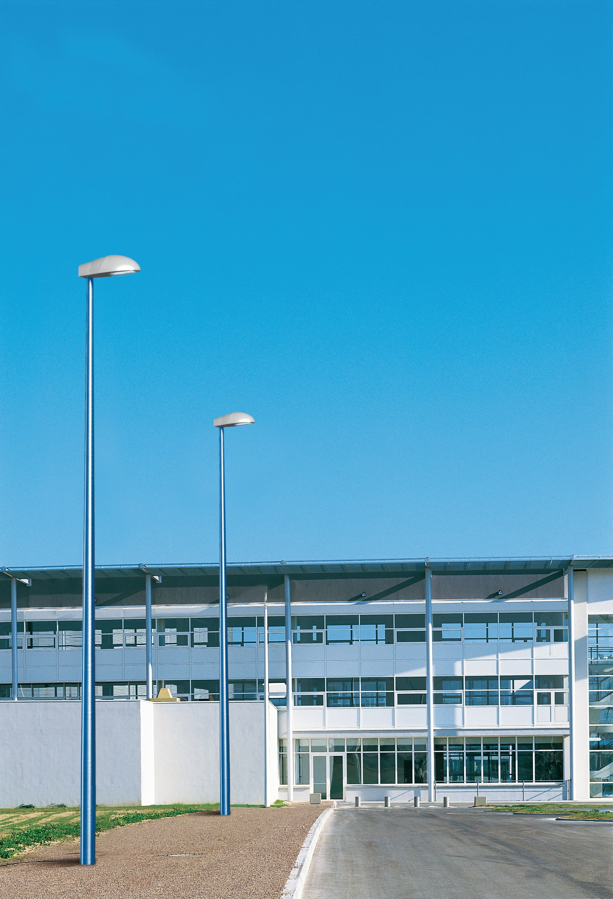 Petit Jean - VENUS 2, mât rond-conique aluminium thermolaqué 150/60, hauteur 5m, sans tiges