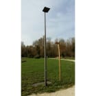 Petit Jean - Mât rond-conique acier thermolaqué 111/60, hauteur 3m, sans tiges, sans crevés