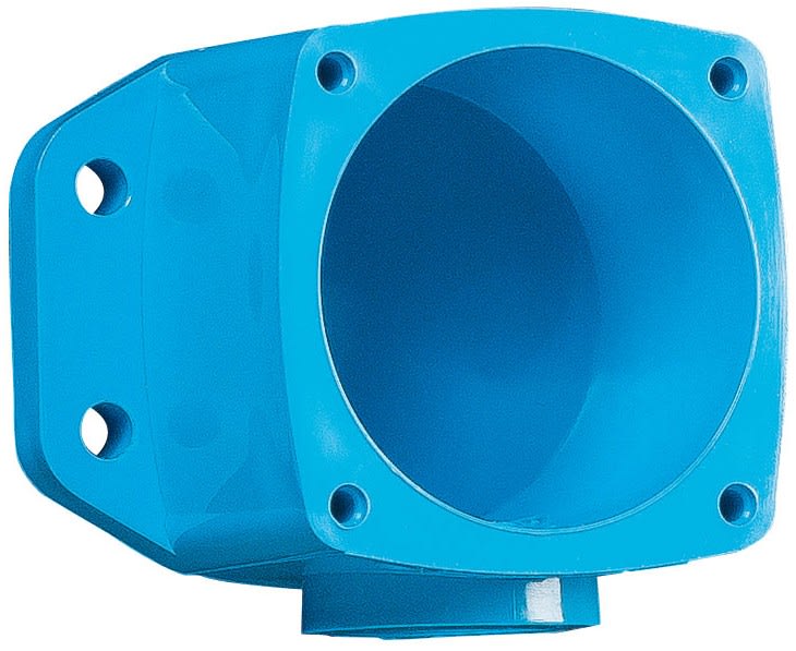 Marechal - Boitier Droit Plastique Bleu M20