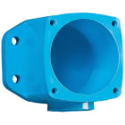 Marechal - Boitier Droit Plastique Bleu M20