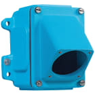 Marechal - Boitier Métal Bleu +Manchon Incliné 45 Degrés M25