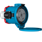 Marechal - DS9 Prise F+Interrupteur IP66/67/69 3P+N+T 125A-150A 440V AC +6AUX