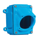 Marechal - ACC Boitier Métal Bleu +Manchon Incliné 30 Degrés M20