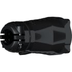 Marechal - ACC Poignée Droite Elastomère Noir +Presse Étoupe 45-49MM