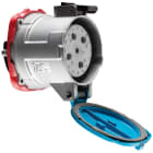 Marechal - DN6 Prise F+Interrupteur Métal IP55 1P+N+T 63A-90A 250V AC