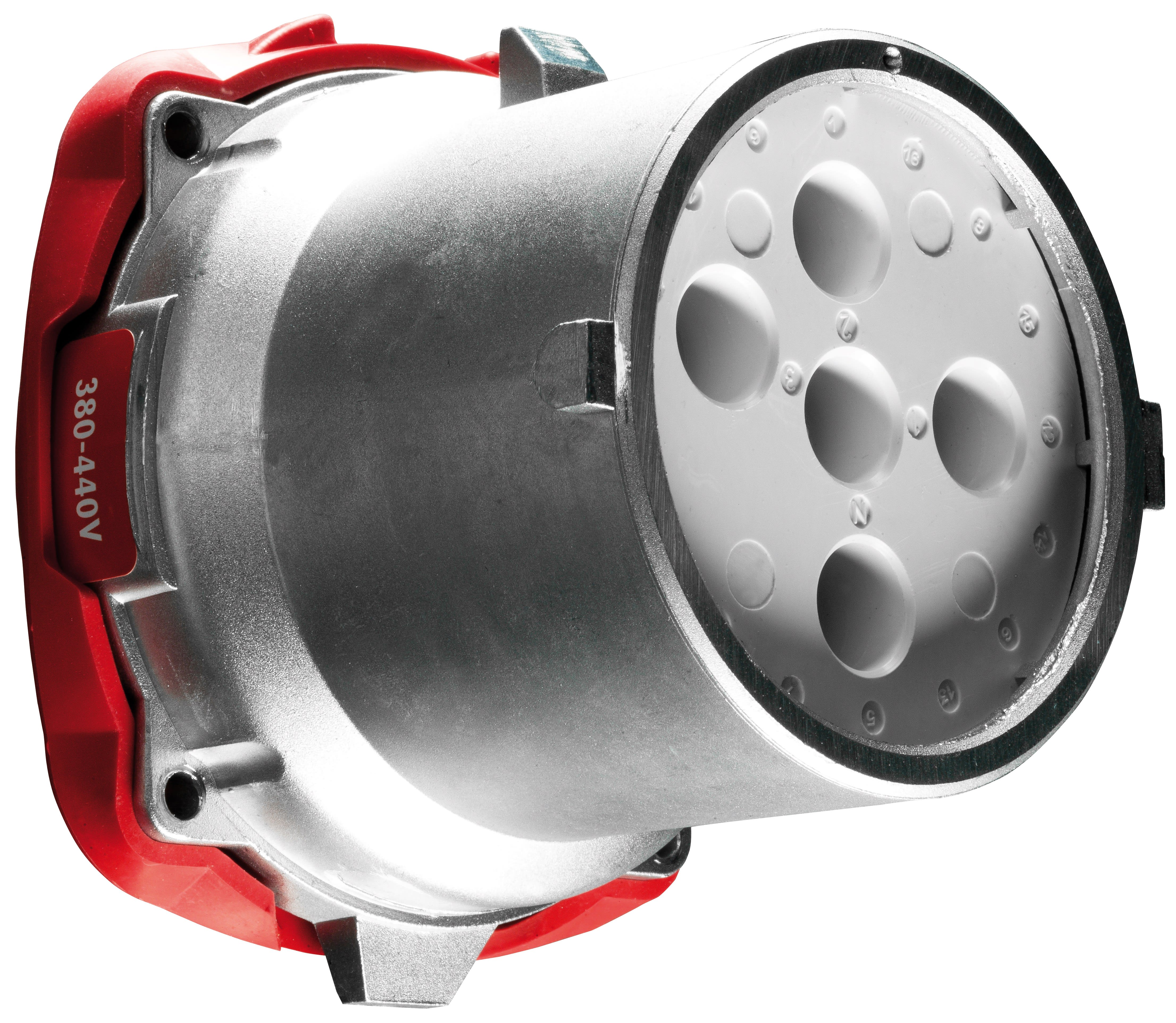 Marechal - DN6 Fiche M Métal IP54 3P+N+T 63A-90A 440V AC +4AUX